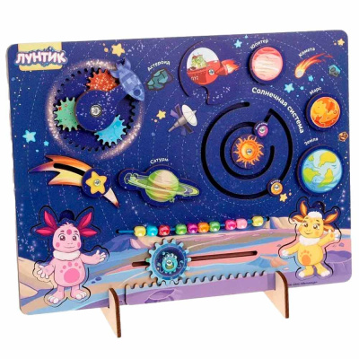 Игрушка развивающая Бизиборд  Лунтик Mapacha 962172 1